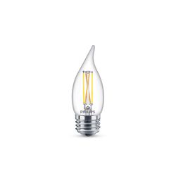 Philips BA11 E26 (Medium) LED Bulb Soft White 60 Watt Equivalence 3 pk