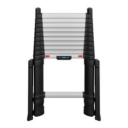 W.steps Prime 11.5 ft. H Aluminum Telescoping Extension Ladder Type IA 330 lb. cap.