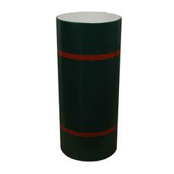 Amerimax 24 in. W X 50 ft. L Aluminum Painted Coil Grecian Green/White