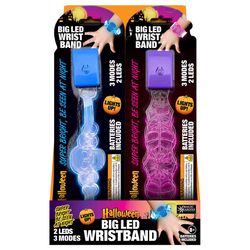 Magic Seasons LED Halloween Light-Up Wristband 1 pk (RANDOM COLOR)