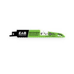 Exchange-A-Blade 6 in. Bi-Metal Reciprocating Saw Blade 8/10 TPI 1 pk