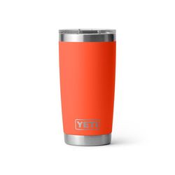 YETI Rambler 20 oz Papaya BPA Free Tumbler with MagSlider Lid
