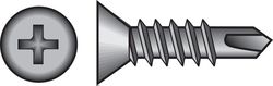 HILLMAN No. 10 Ga. X 1-1/4 in. L Phillips Wafer Head Self-Drilling Screws 1 pk