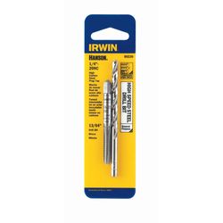 Irwin Hanson SAE 13/64 in. 1/4 in. Drill and Tap Set