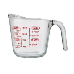 Anchor Hocking 2 cups Glass Clear Measuring Cup