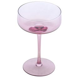 Karma Mid Century Lilac Glass Champagne Coupe 1 pk
