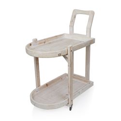 Alpine 31 in. H X 21 in. W X 24 in. D Space Saving Cart/Trolley