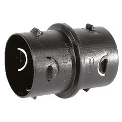 Advanced Drainage Systems Schedule 40 4 in. Snap X 4 in. D Snap Polyethylene Coupler 1 pk