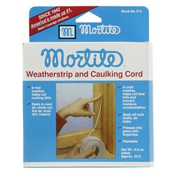 Frost King Mortite Gray Silicone Caulking Cord For Gaps and Openings 45 ft. L X 0.12 in.