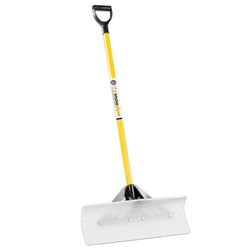 The Snowplow THE ORIGINAL SNOW PUSHER 24 in. W X 56 in. L UHMW Snow Pusher
