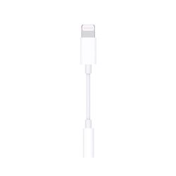 MonkeyZ White SM6679 - Lightning to Aux Dongle Auxillary Audio Cable For Universal