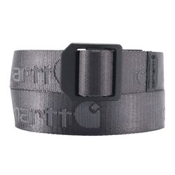Carhartt Nylon Webbing Belt 1.97 in. W Gravel Gray
