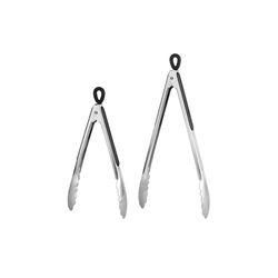 Fox Run Silver Stainless Steel Locking Tong