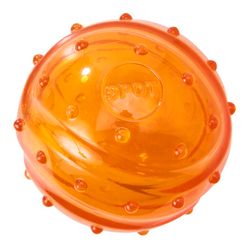 Spot For Dog Orange TPR Ball Pet Toy 1 pk