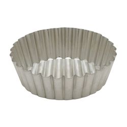Gobel 4 in. W X 4 in. L Quiche Pan Silver
