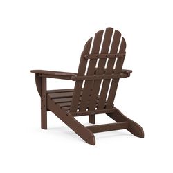 POLYWOOD Ivy Terrace Mahogany HDPE Frame Chair