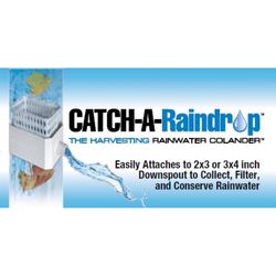 Amerimax 4.75 in. H X 5.13 in. W X 3.25 in. L White Plastic Rainwater Colander