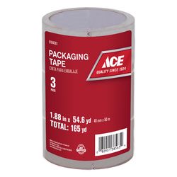 ACE EZ Start 1.88 in. W X 55 yd L Packaging Tape 3 pk