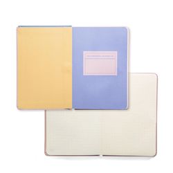Kikkerland 4 in. W X 6 in. L Assorted Notebook