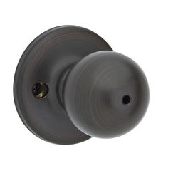 Kwikset Polo Knob Venetian Bronze Privacy Lockset