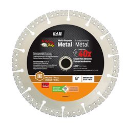 Exchange-A-Blade Razor Back 8 in. D X 5/8 and 7/8 in. Diamond Saw Blade 1 pc