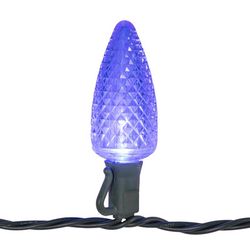 Celebrations Platinum LED C9 Multicolored 25 ct String Christmas Lights 25 ft.