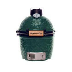 Big Green Egg 10 in. Mini Charcoal Kamado Grill and Smoker Green