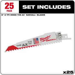 Milwaukee Tool High Speed Steel Reciprocating Saw Blade