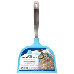R&M International Corp 6 in. W X 13 in. L Cookie Spatula Blue/Silver 1 pc