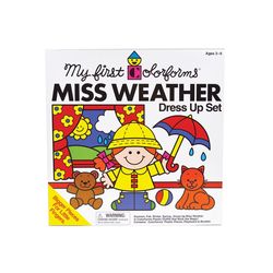 Colorforms Miss Weather Dress Up Set Multicolored