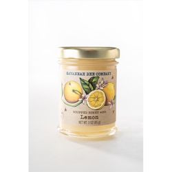 Savannah Bee Company Lemon Whipped Honey 3 oz Jar