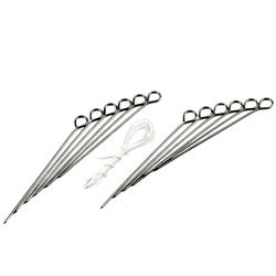 Chef Craft Silver Stainless Steel Poultry Lacing Kit