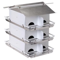 Birds Choice 5.1 in. H X 6 in. W X 6 in. L Metal Bird House