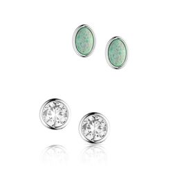 Montana Silversmiths Women's Circle Four Post Earring Set