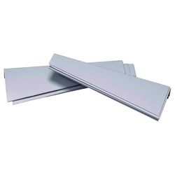 Rebel Gutter Guards 2.75 in. W X 6 in. L Gray Aluminum Gutter Guard 6 pk