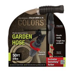 Legacy Colors 5/8 in. D X 50 ft. L Heavy Duty Premium Grade Garden Hose
