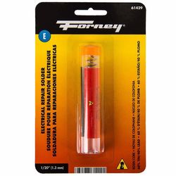 Forney 0.3 oz Rosin Core Solder Wire 1/20 in. D Tin/Lead 60/40 1 pc