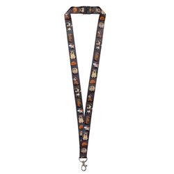 Lucky Line Nylon Brown/Orange Lanyard
