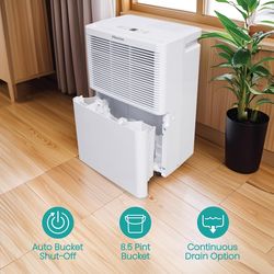 Hisense 1500 25 pt Flat Panel Dehumidifier