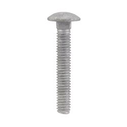 HILLMAN 5/16 in. X 2 in. L Hot Dipped Galvanized Steel Carriage Bolt 100 pk