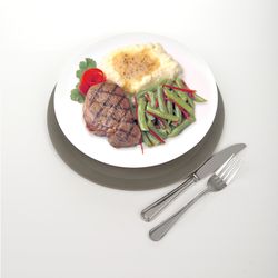 Progressive Prep Solutions Gray Silicone Microwave Mat