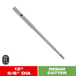 Diablo 5/8 in. X 12 in. L Carbide Rebar Cutter SDS-Plus Shank 1 pk
