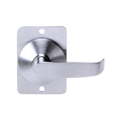 Tell Cortland Satin Chrome Lever for Exit Device