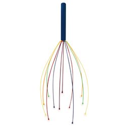 KIKKERLAND Multicolored Head Massager 1 pk