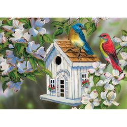 Eurographics 23 Cottage Lane Jigsaw Puzzle Multicolored 300 pc