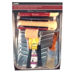 Linzer Synthetic Lambskin 9 in. W X 3/8 in. Paint Roller Kit 8 pk
