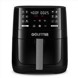 Gourmia Black 6 qt Programmable Digital Air Fryer