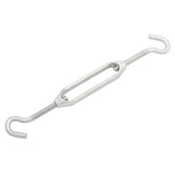 Hampton Zinc-Plated Aluminum/Steel 0.207 in. D Turnbuckle 160 lb 5-3/8 in. L