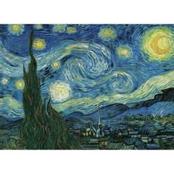 Eurographics Starry Night Lunch Bag Jigsaw Puzzles Multicolored 100 pc