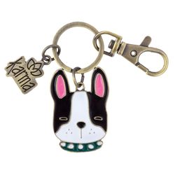 Karma Dog Key Chain Metal 1 pk